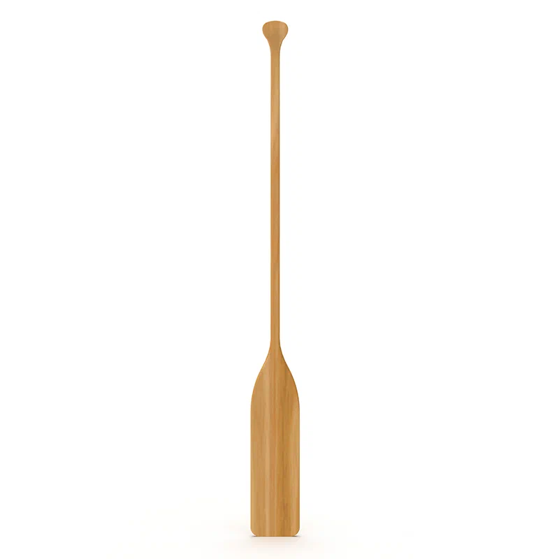 NZ Kiefern Kanu Paddel – Klarlack/Armeegrün/Grau, 900 g