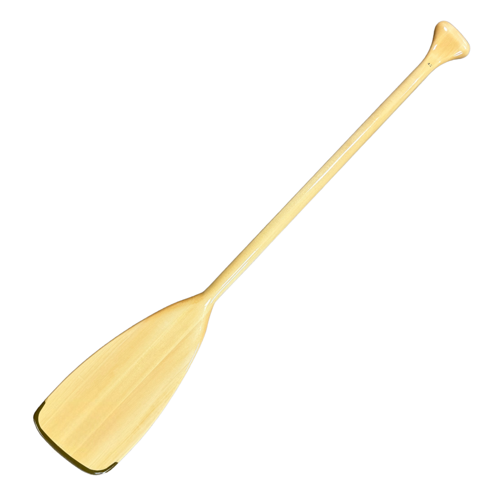 Durable and Balanced Kids Canoe Paddle with Palm Grip and Solid Basswood Construction