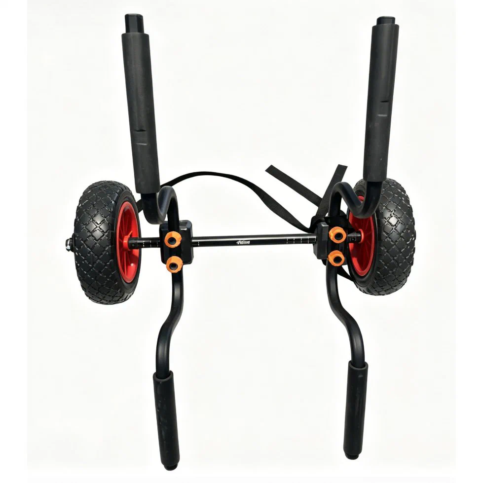 Carrello grande per kayak/SUP – Alluminio 630×760 mm